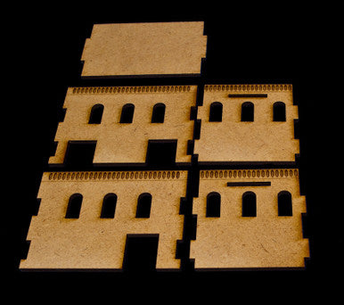 Middle East Two Story Building (MDF) - 15MMDF020