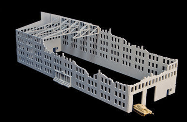 28mm Stalingrad Factory, Ruined - 28MMDF081