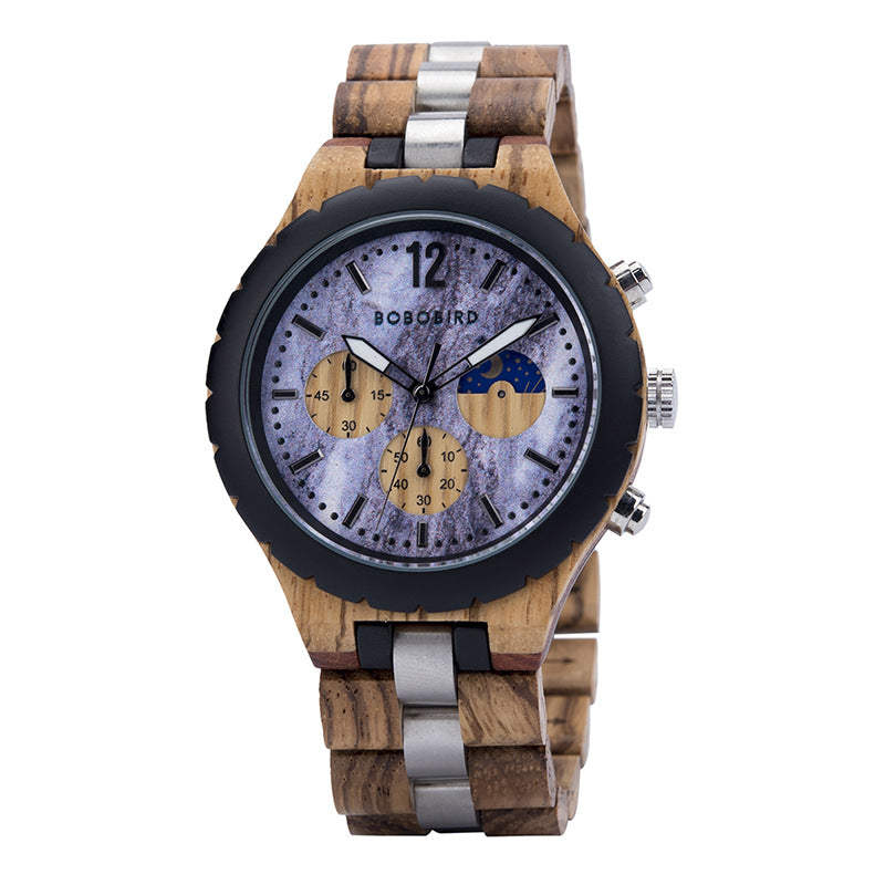 Wooden Watch Fashionable And Distinctive Mens Style