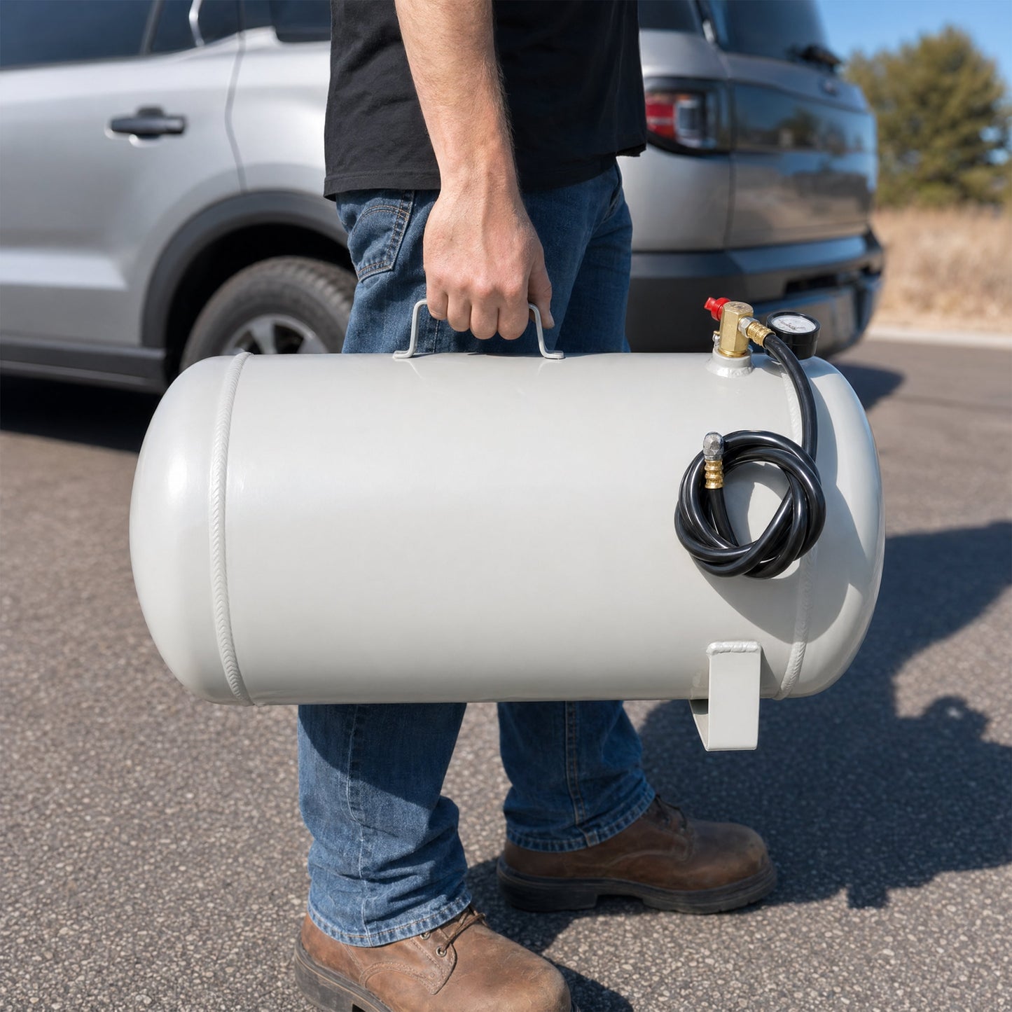 Portable 11 Gallon Aluminum Air Tank