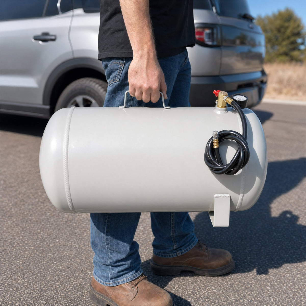 Portable 11 Gallon Aluminum Air Tank