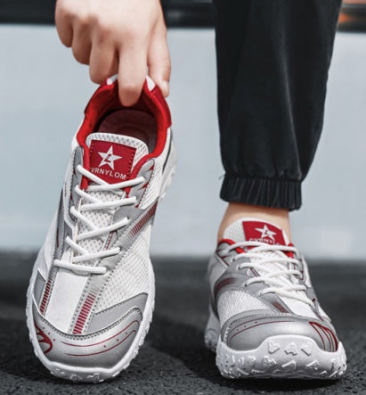 Fashion Men's Shoes, 2026 New Breathable Mesh Trendy Summer Versatile Soft Sole Lightweight Low-top Casual Sneakers