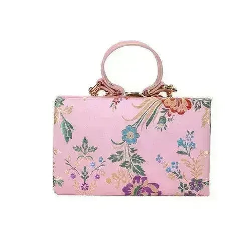 Flower Clutch Evening Bag for Women Wedding Bride Clutch Purse Antique