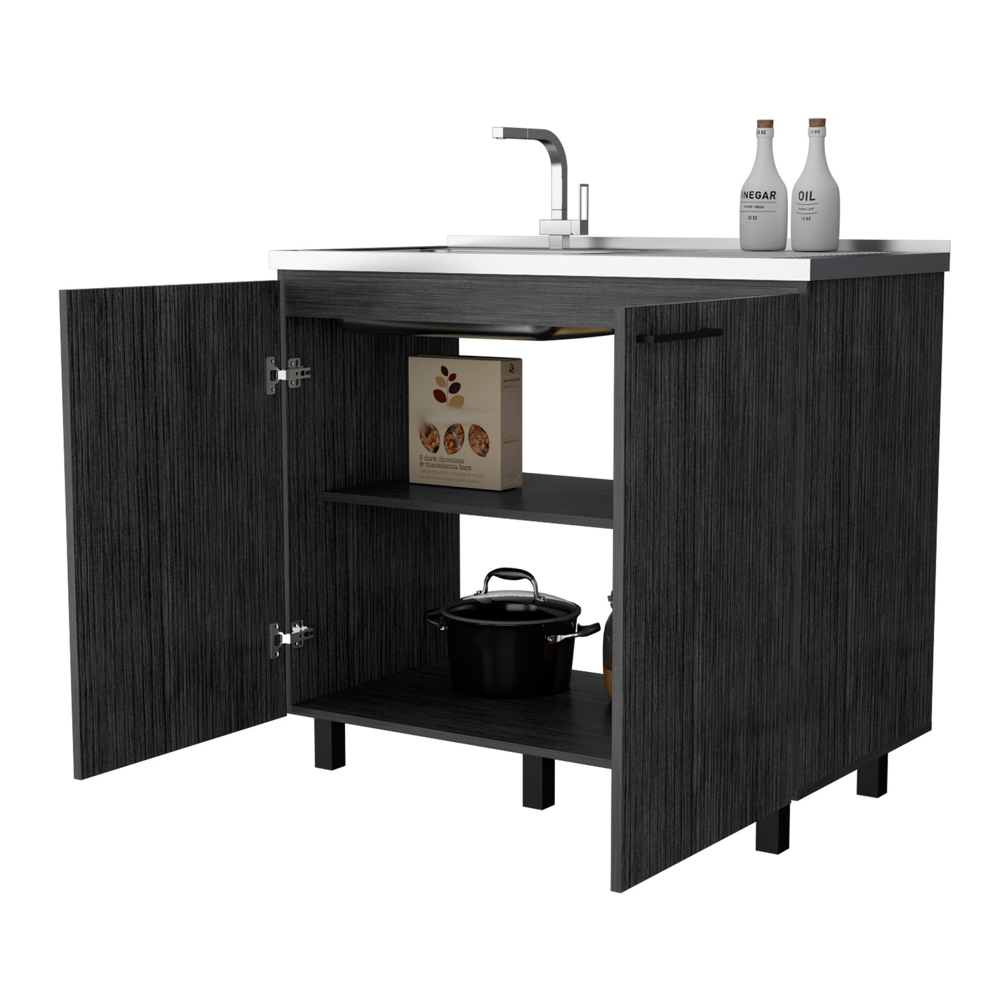 FM Furniture Oklahoma 2 Utility Sink & Cabinet