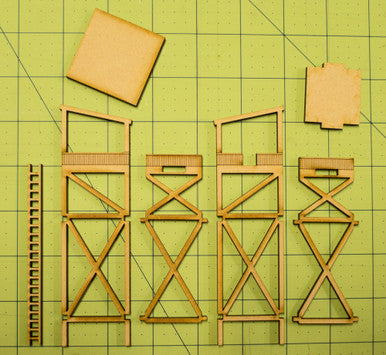15mm Guard Tower (MDF) - 15MMDF162