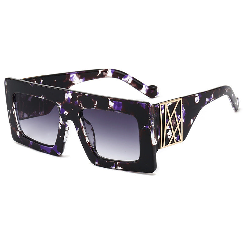 New frame women's glasses UV protection glasses