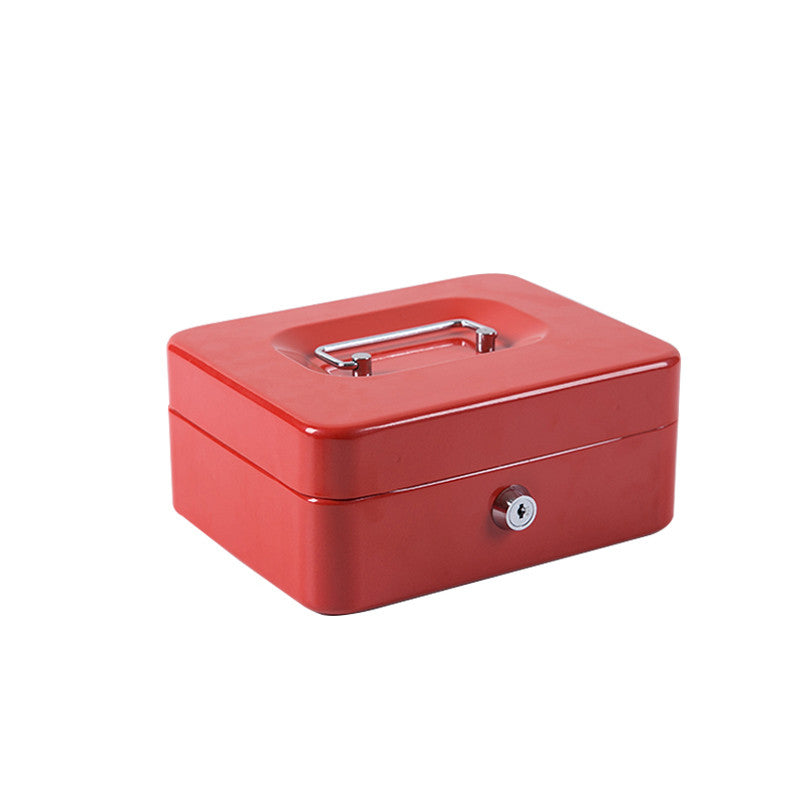 Children''s Gift iron Box With Lock Change Desk Storage Box Money Box