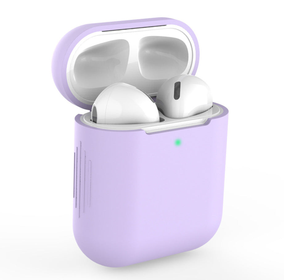 Compatible with Apple, Protective cover for wireless headset set silicone universal new airpods2