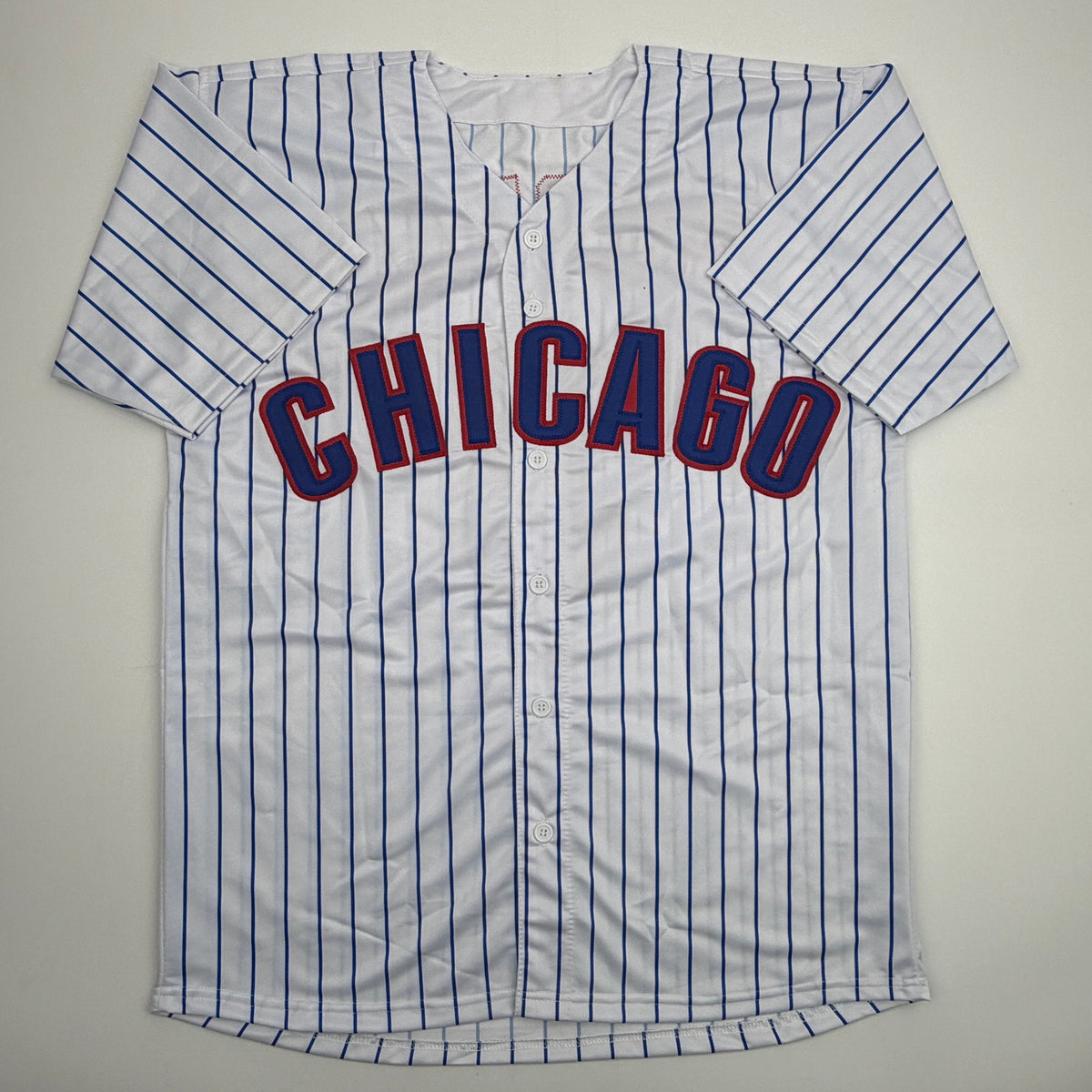 Autographed/Signed Alex Bregman Chicago Pinstripe Baseball Jersey Beckett BAS COA