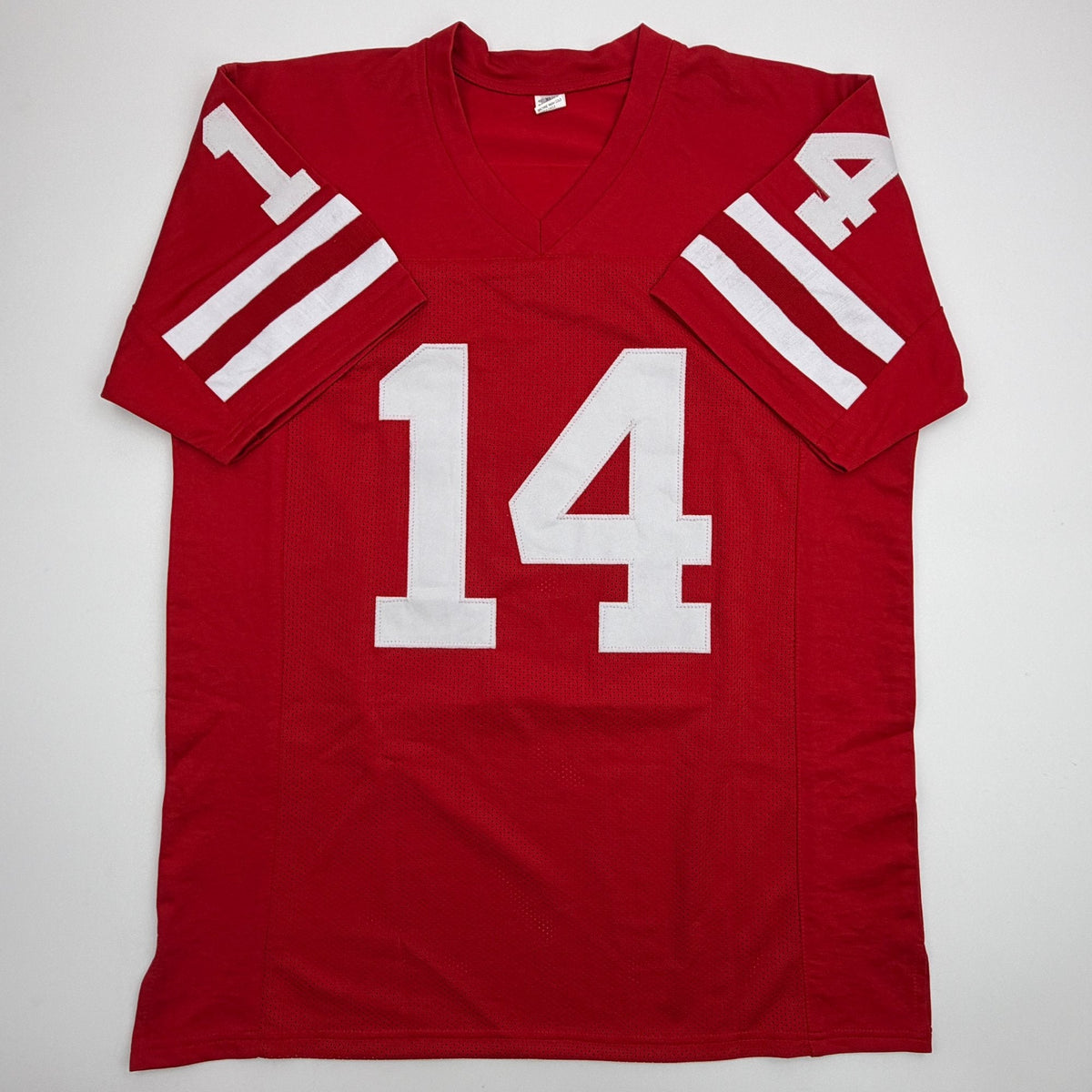 Autographed/Signed Jerry Tagge Nebraska Red College Football Jersey PSA/DNA COA