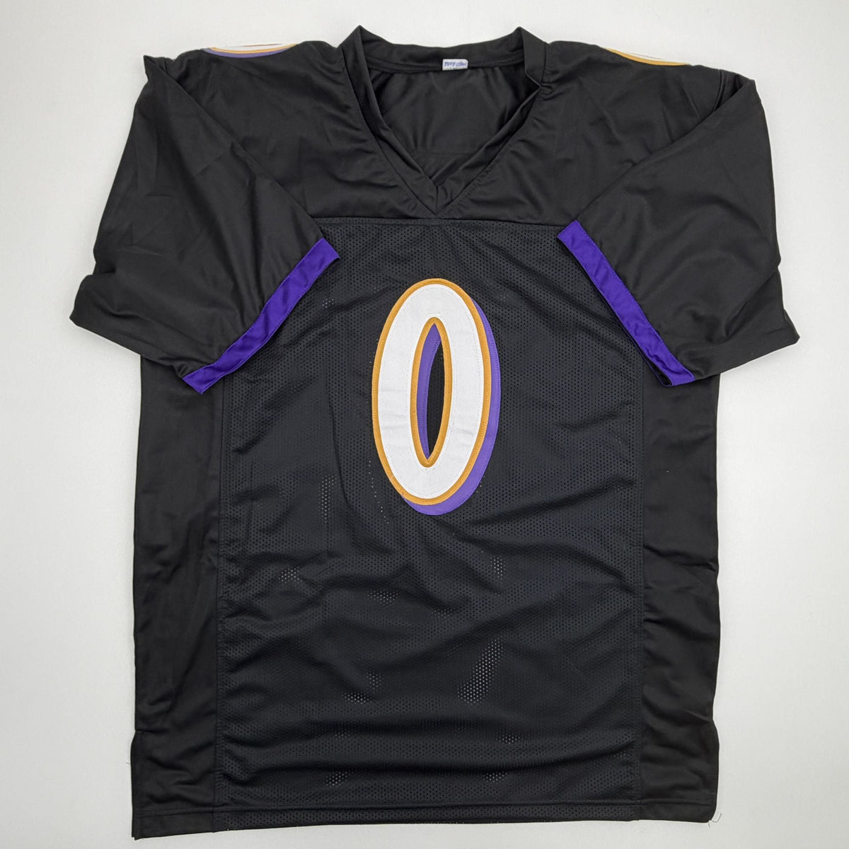 Autographed/Signed Roquan Smith Baltimore Black Football Jersey Beckett BAS COA