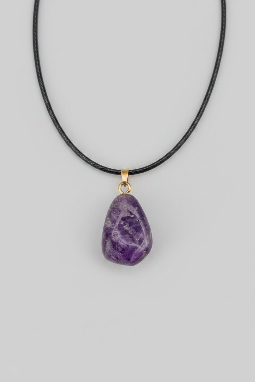 Amethyst Pendant Necklace