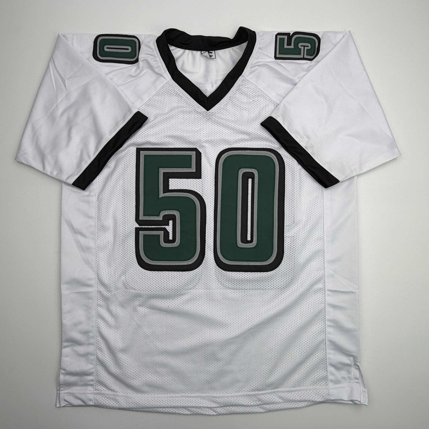 Autographed/Signed Jaelan Phillips Philadelphia White Football Jersey PSA/DNA COA