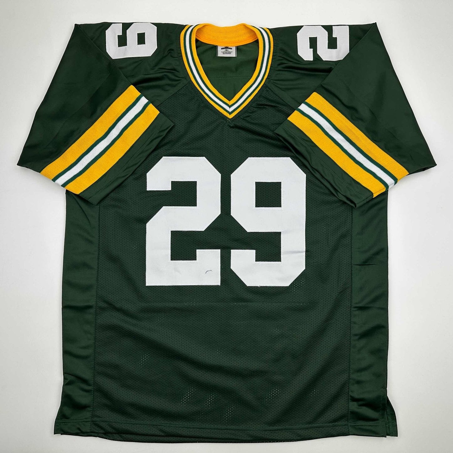 Autographed/Signed Xavier McKinney Green Bay Green Football Jersey JSA COA