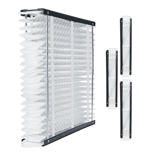 Air Filters MERV 11 Electrostatic Pleated HVAC Furnace Filter 4-Pack