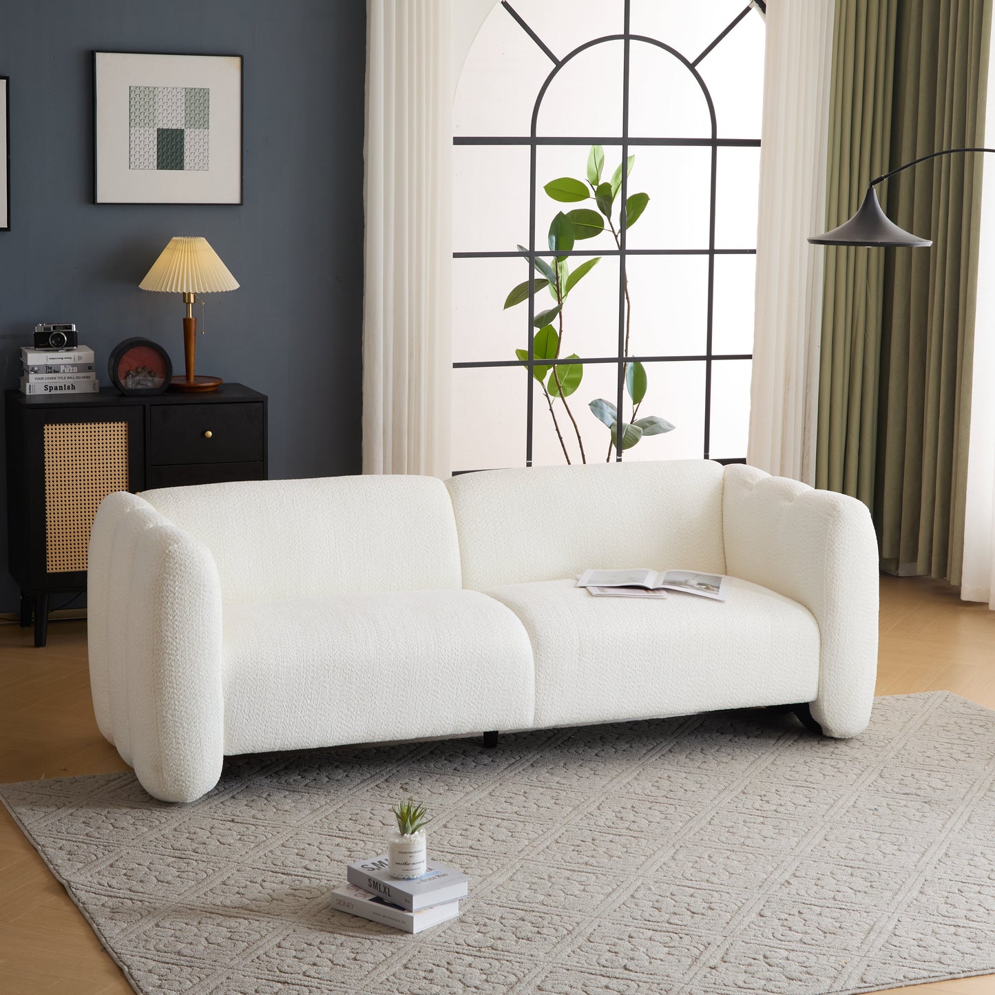 Tonson 83" 3-Seater Boucle Sofa