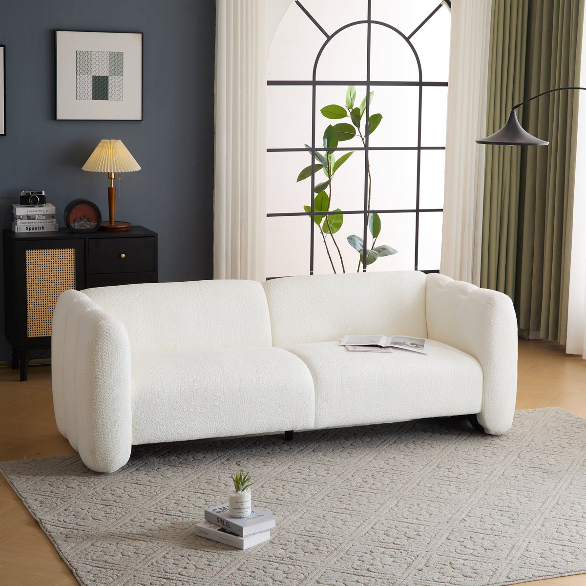 Tonson 83" 3-Seater Boucle Sofa