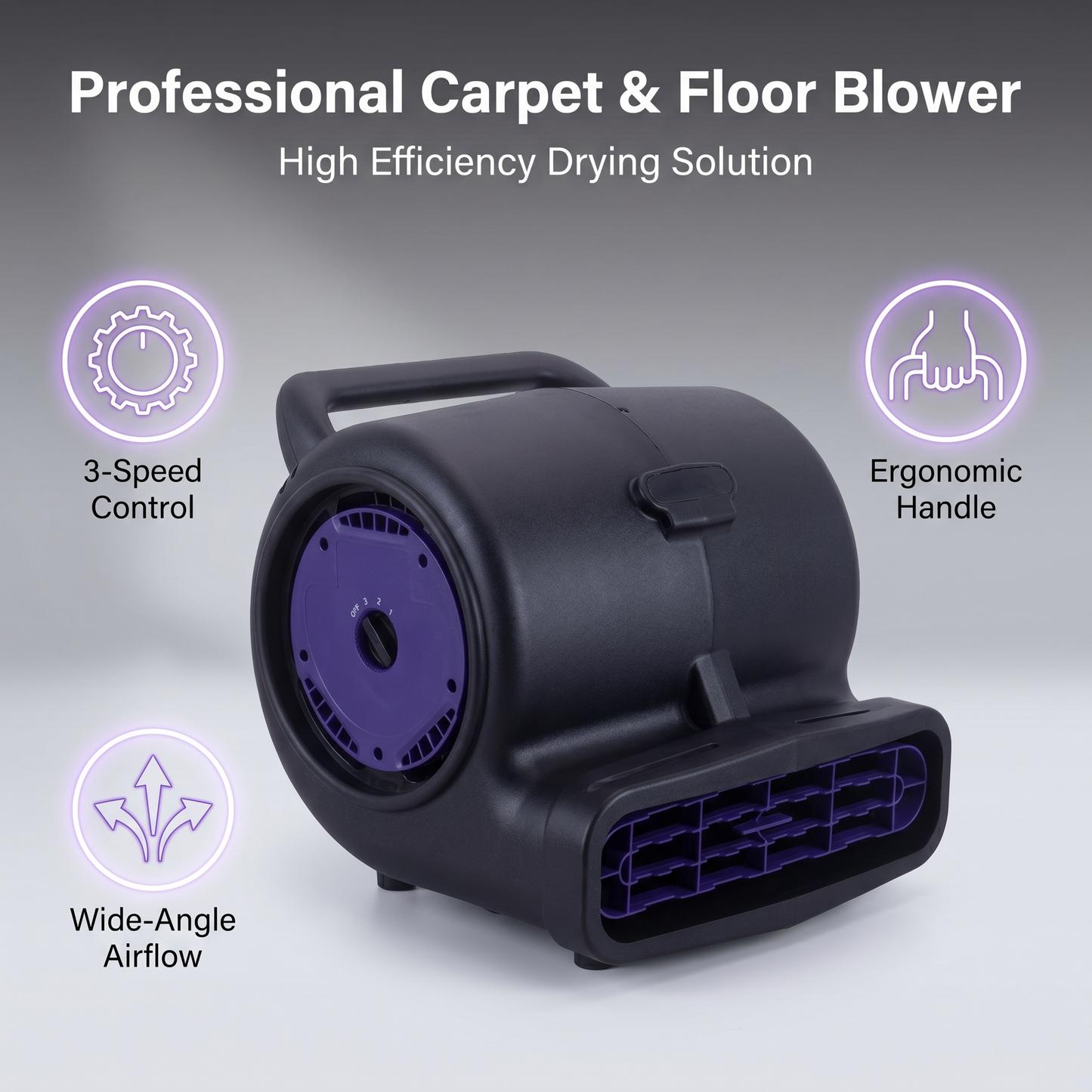 1/2 HP Air Mover, High Power