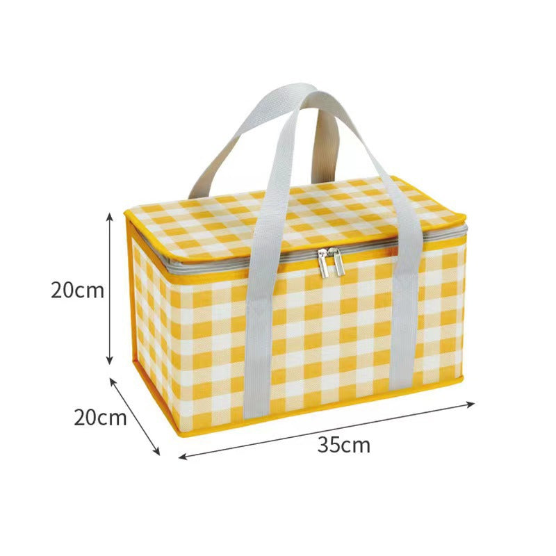 Travel refrigerated bag-red-1 piece