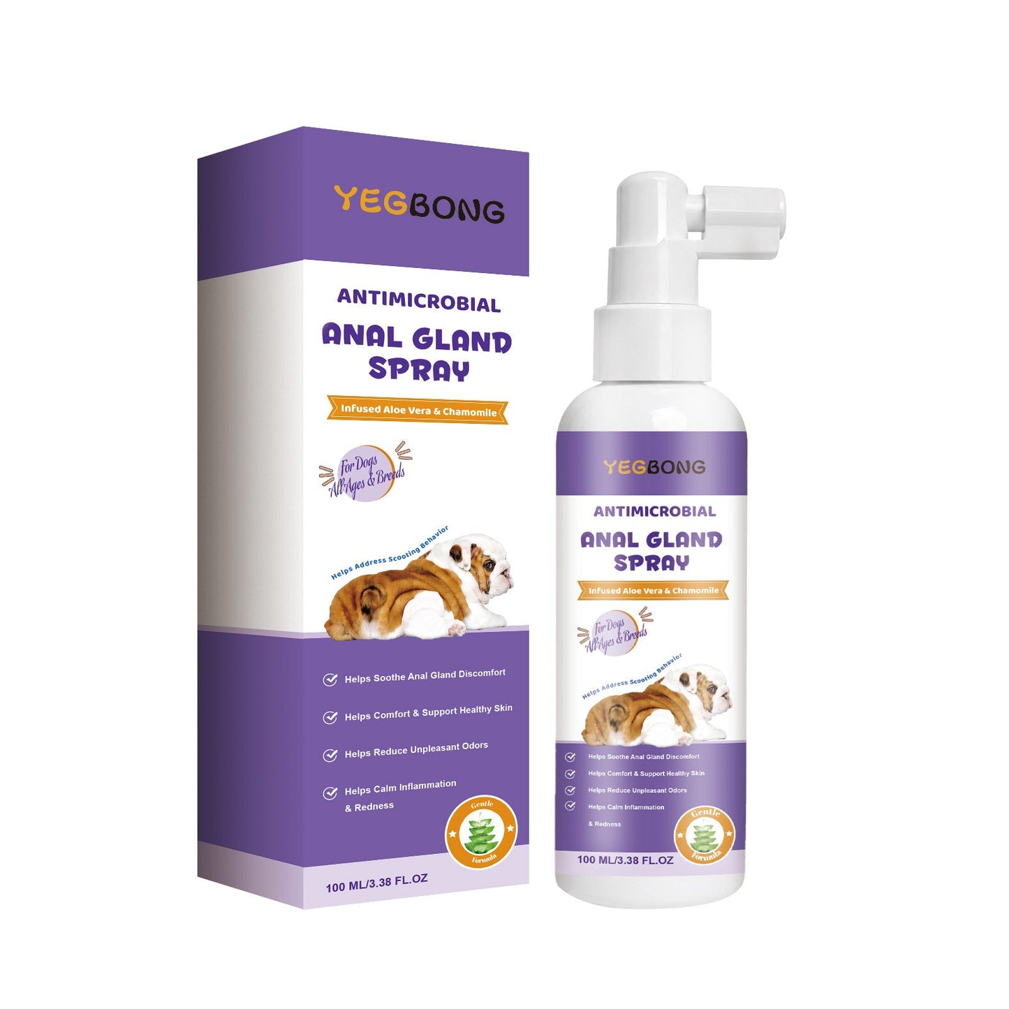 Antibacterial Gland Spray For Dogs