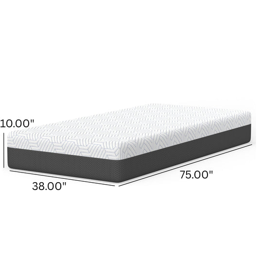 Pur Chill 10" Medium Firm Mattress with Phase Change Cooling Fabric