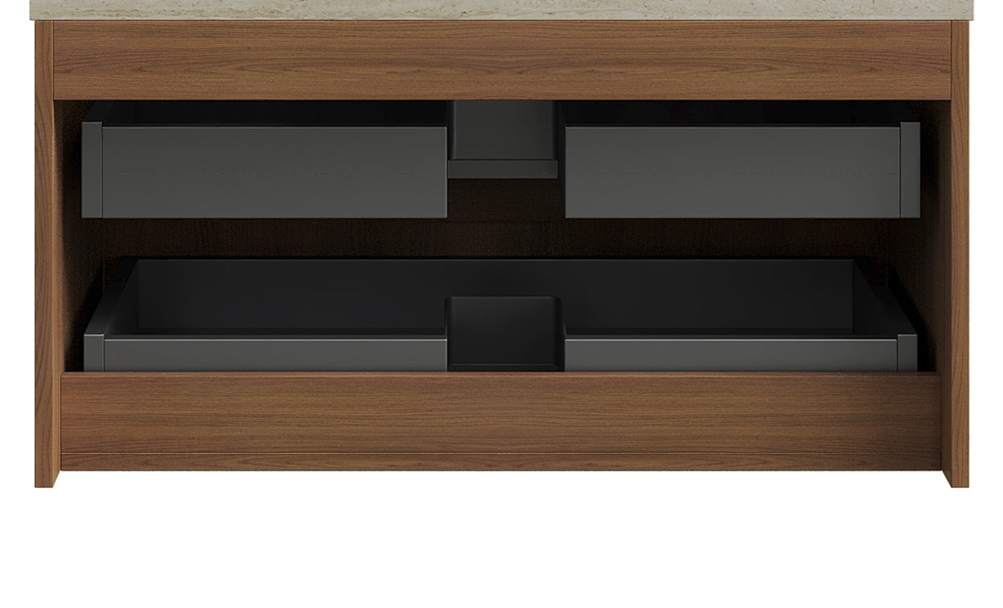 Tilley 36'' Wall-Mounted Cabinet with 2 Drawers