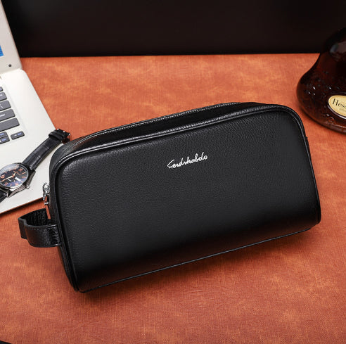 Mens Clutch Wallet Leather Bag Mens Handbag