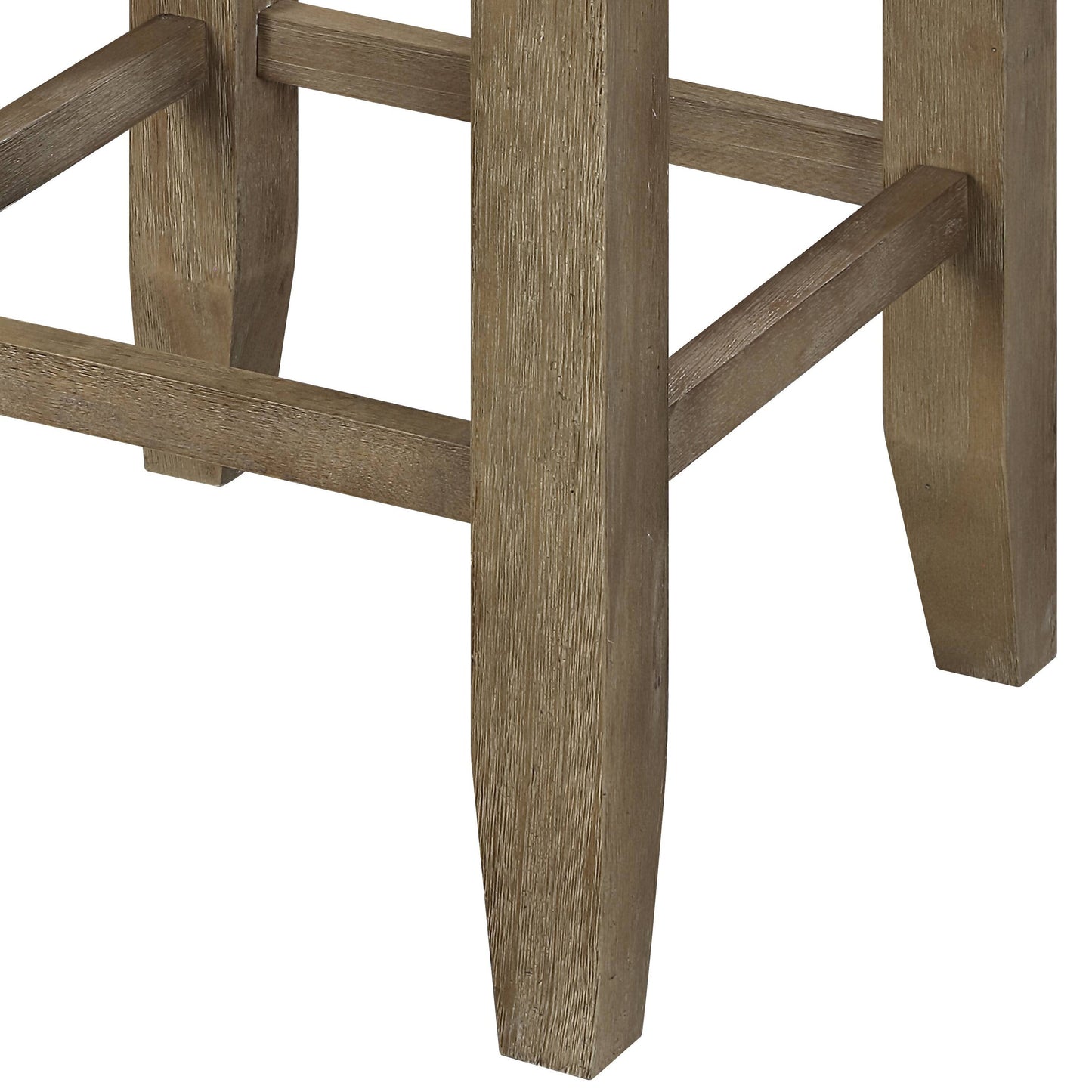 Charnell Tapered Leg Dining Stool with Storage Base
