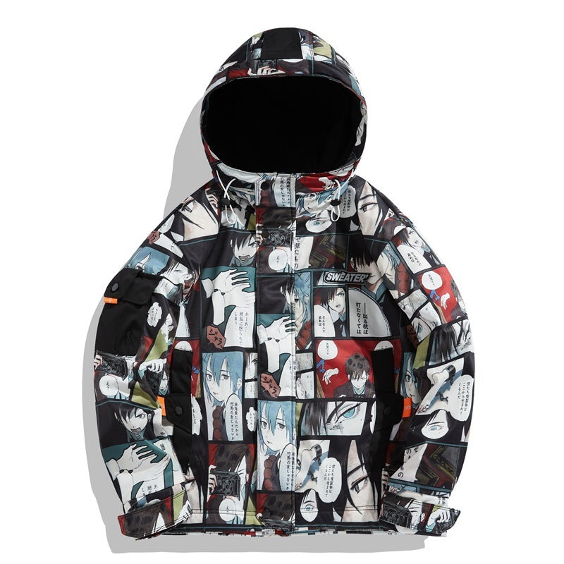 Warm Winter Men's Down Hooded Jacket