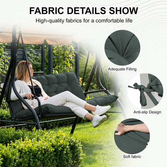 Swing Cushions 3 Seater Replacement