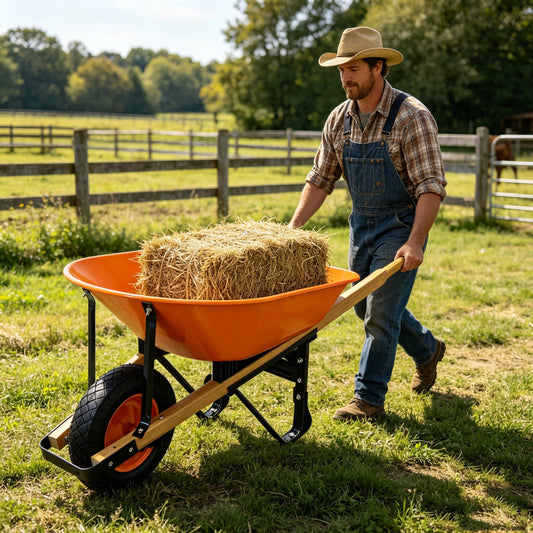 Steel Tray Wheel Barrow