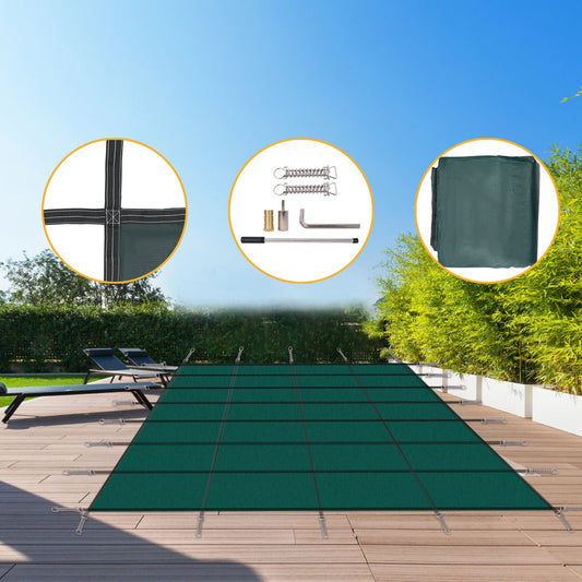 Inground Rectangle Winter Safety Pool Cover