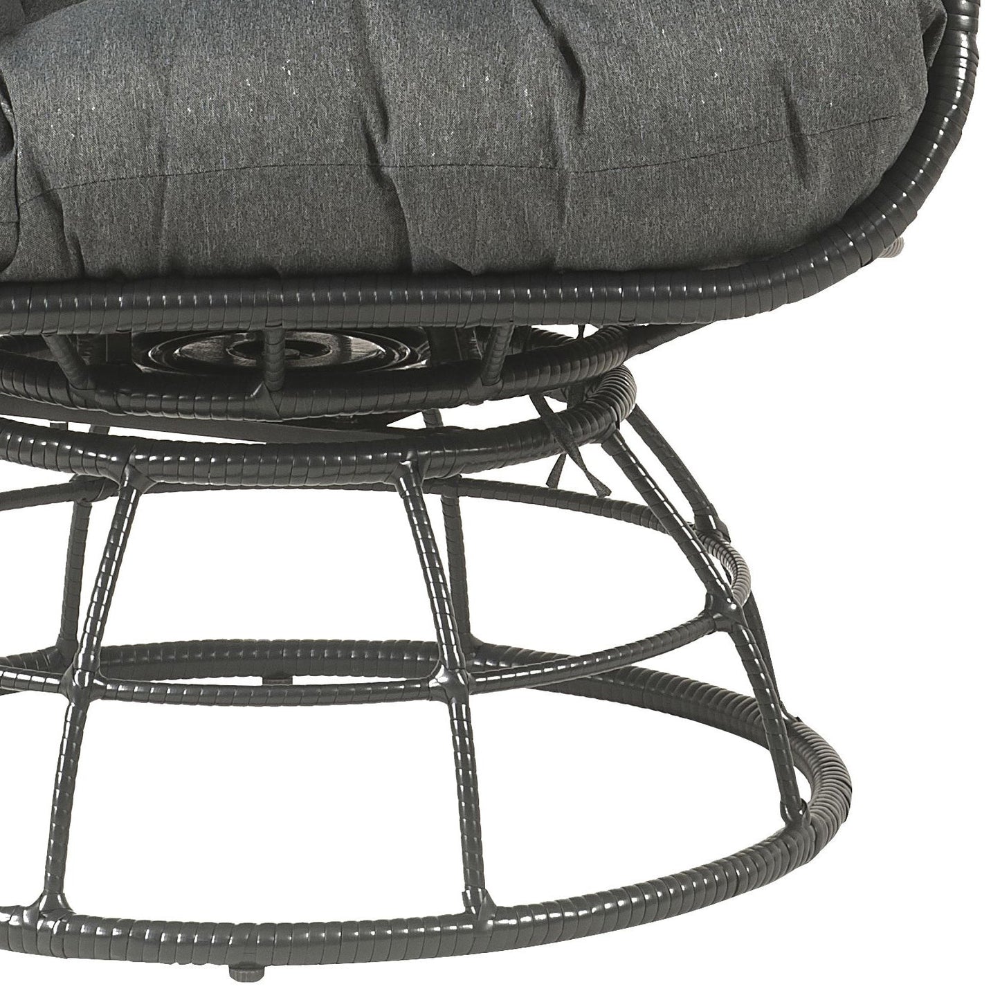 Hikre Clear Glass Patio Furniture Set