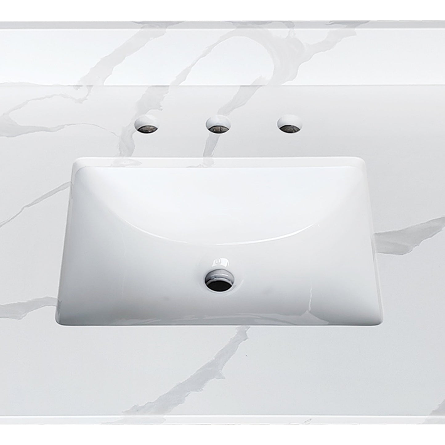49-Inch Quartz Bathroom Vanity Top