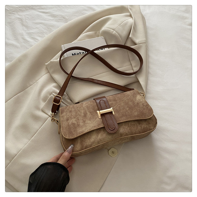 Niche-design Korean-style High-end Baguette Bag