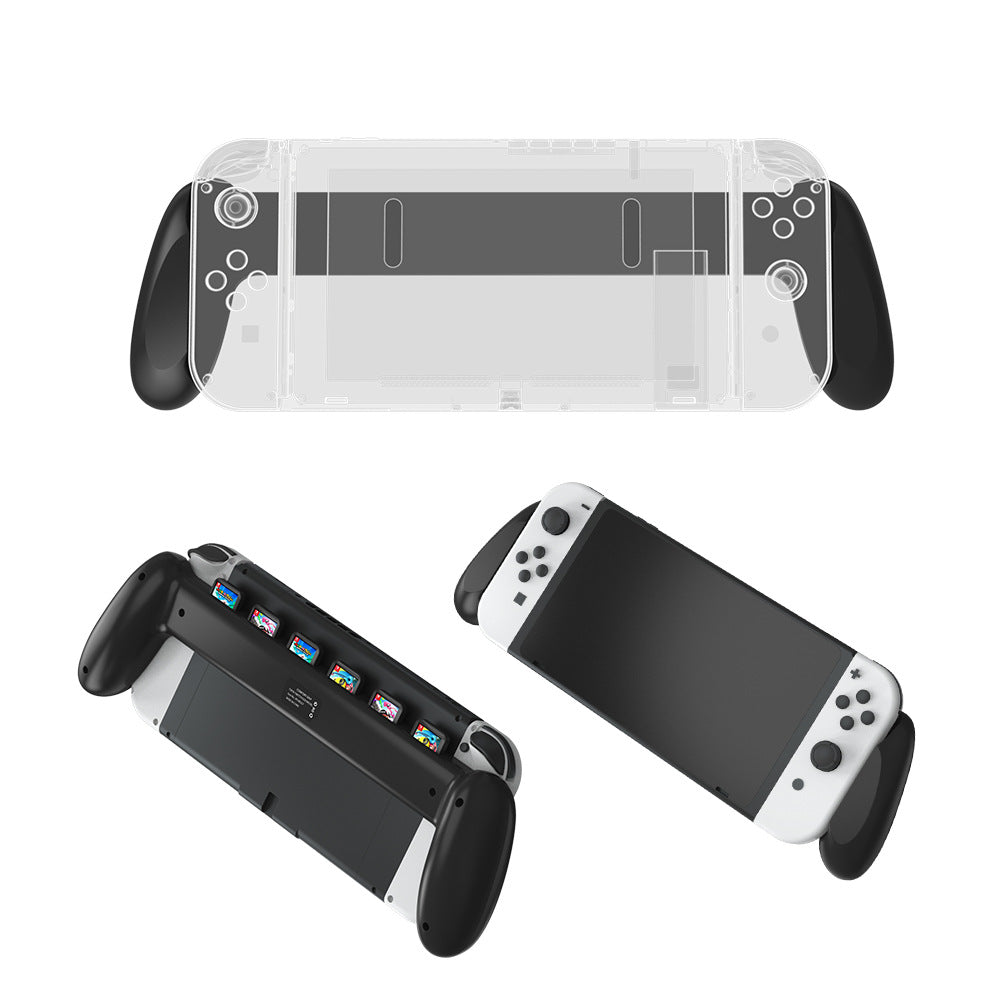 New foam pad Game Console Grip With Card Slot Can Store 6 Games