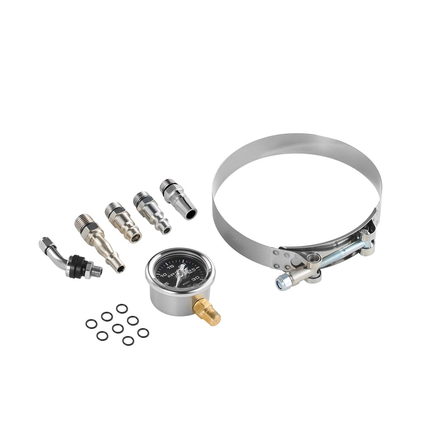 Turbo Boost Leak Tester with Aluminum End Cap and Pressure Gauge
