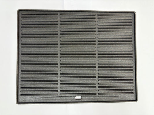 NL-4B02-CMP Square Cast Iron Griddle Pan Reversible Grill