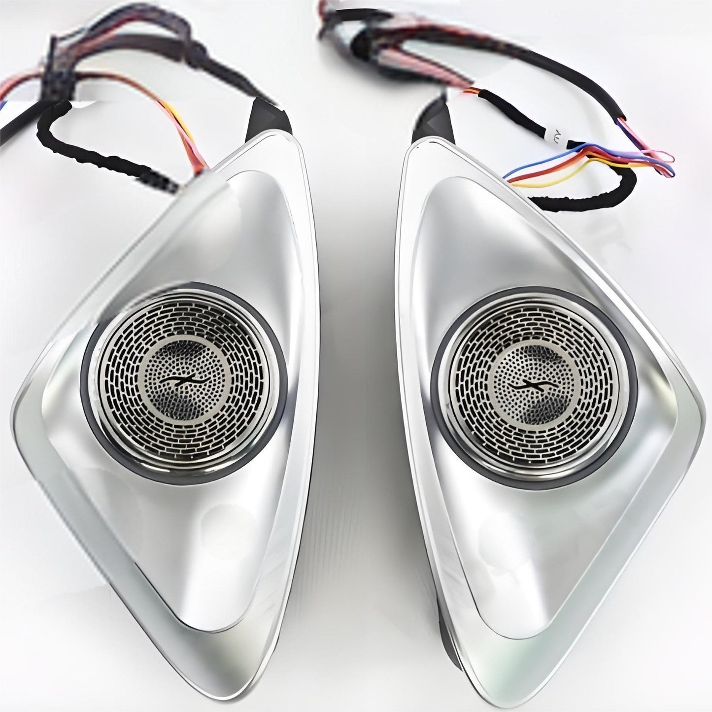 TESERY 4D Rotating LED Ambient Tweeter Speakers for Model Y Juniper / Model 3 Highland