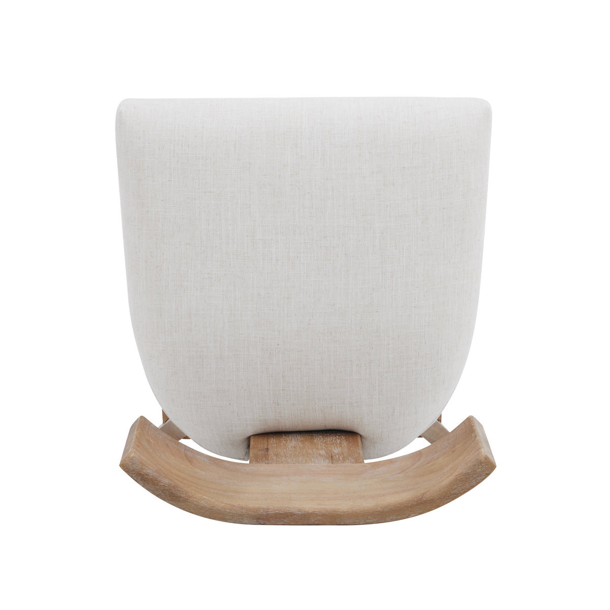 27" Upholstered Counter Stools Set of 2 with Solid Rubber Wood Frame