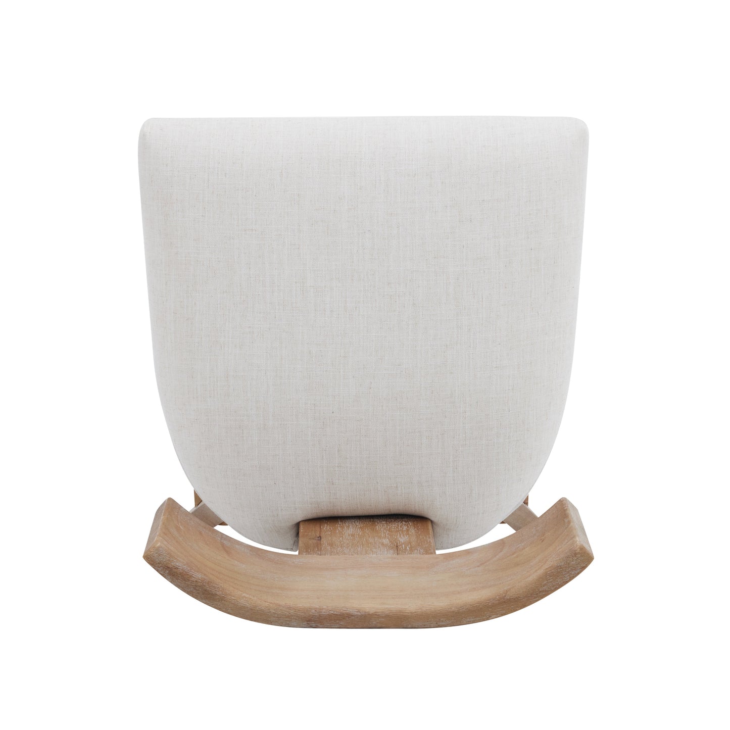 27" Upholstered Counter Stools Set of 2 with Solid Rubber Wood Frame