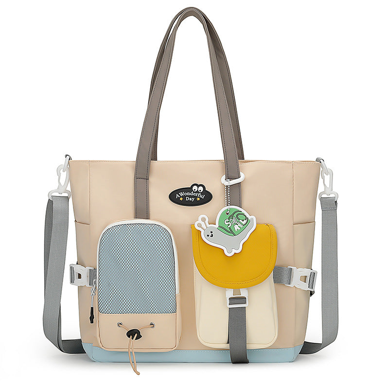 Womens Large-capacity Casual One-shoulder Crossbody Bag