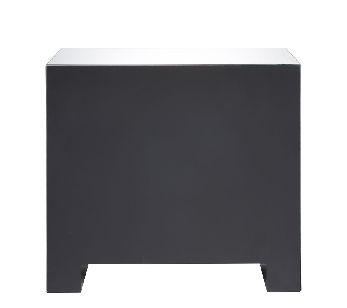 Sonia Mirrored & Faux Agate Console Cabinet (Assembled)