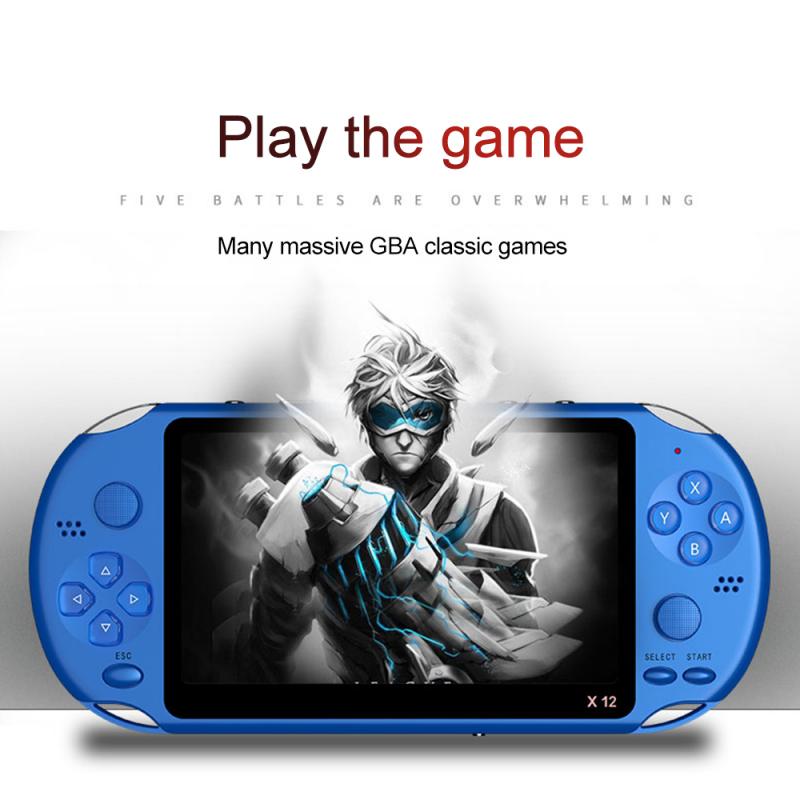 Single system Handheld game console X12 large-screen massive arcade collection version 8GPSP