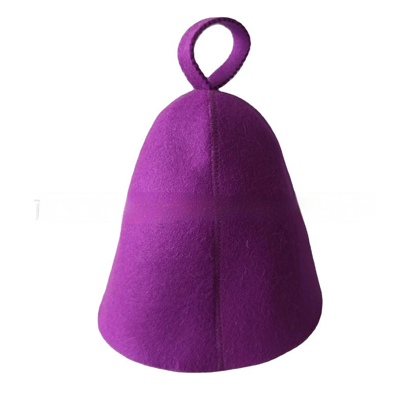 Highly Elastic Decorative Unisex Sauna Cap