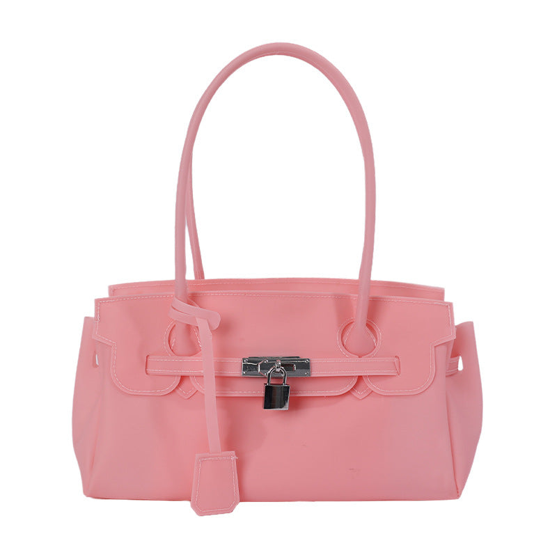 Korean-style Casual Transparent Jelly Bag