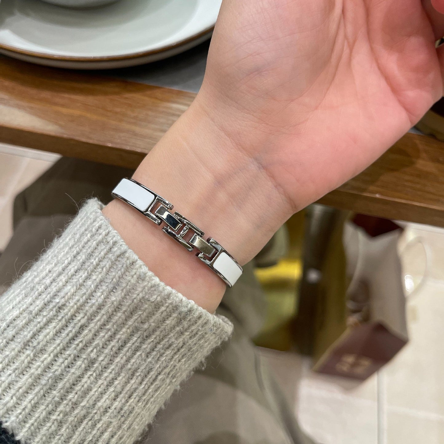 Thin-style Bracelet Metal Wristband Strap