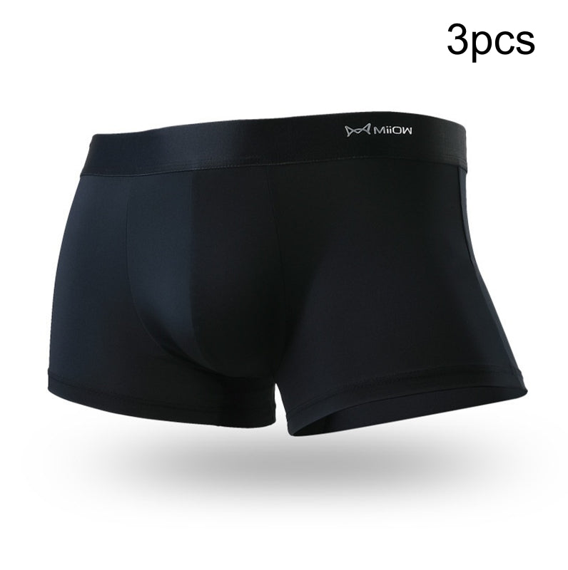 Mens Ice Silk Boxer Briefs
