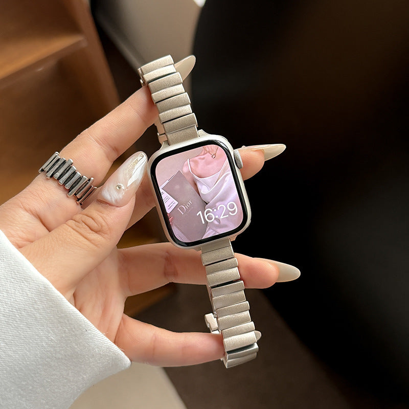 Irregular Strap Stainless Steel Kaleidoscope Watch Strap