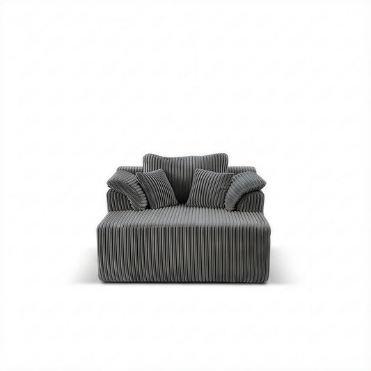 Chaise Lounge Chair, Deep Seat Sleeper Couch For Living Room